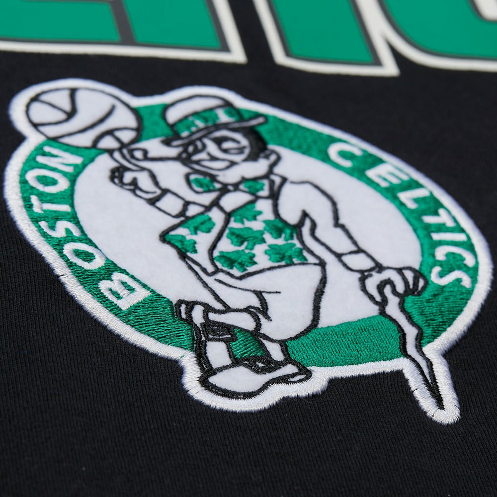 Boston Celtics Hardwood Classics Throw It Back Premium T-Shirt - Black cheap