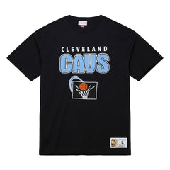 Cleveland Cavaliers Hardwood Classics Throw It Back Premium T-Shirt sale - Black cheap