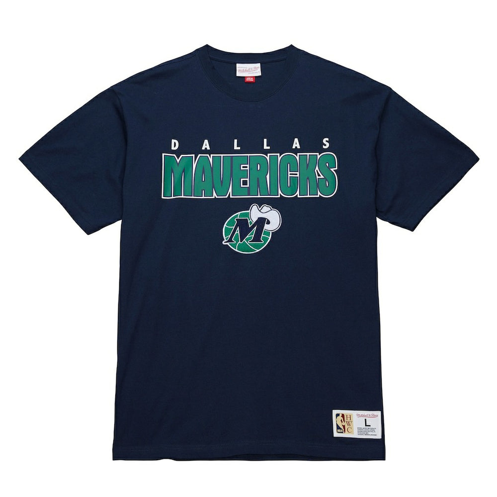 Dallas Mavericks Hardwood Classics Throw It Back Premium T-Shirt sale - Navy shop