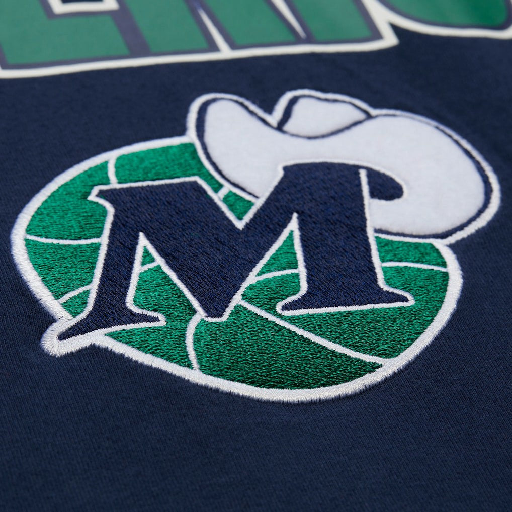 Dallas Mavericks Hardwood Classics Throw It Back Premium T-Shirt sale - Navy shop