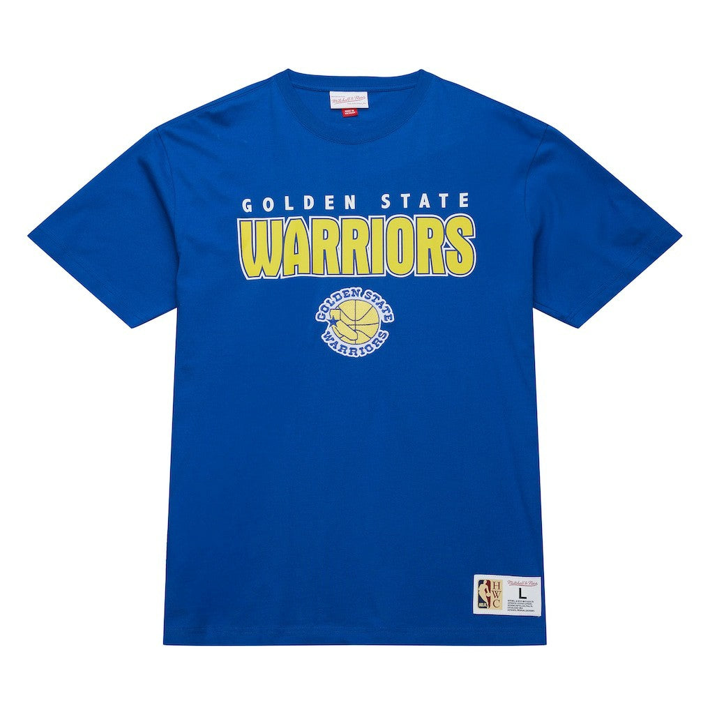 Golden State Warriors Hardwood Classics Throw It Back Premium T-Shirt sale - Royal online