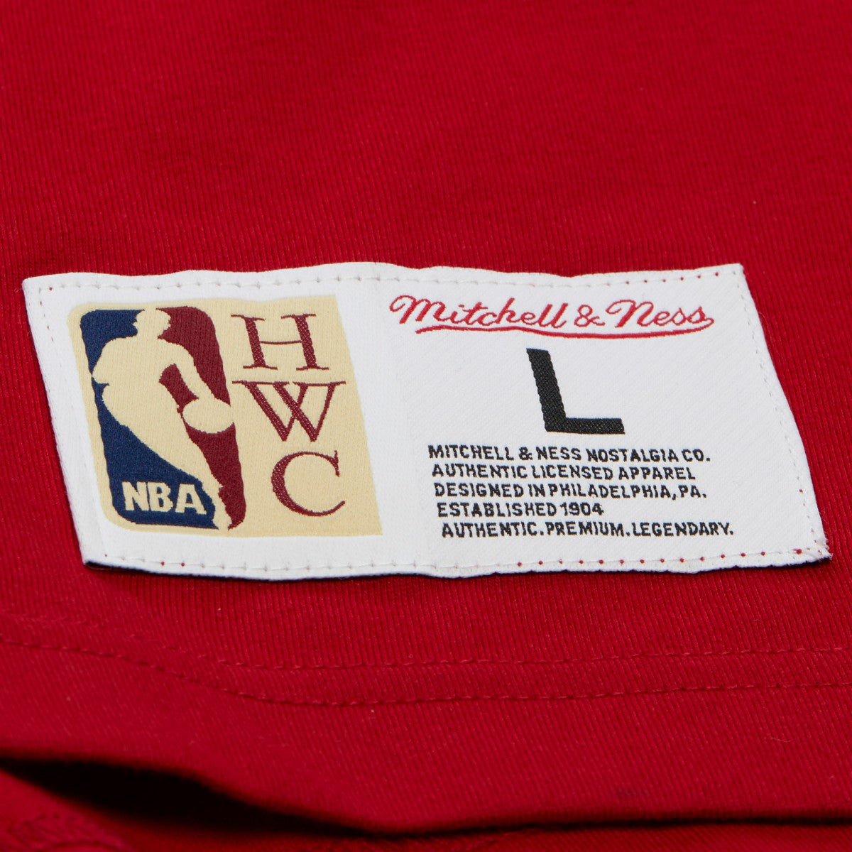 Miami Heat Hardwood Classics Throw It Back Premium T-Shirt - Red shop