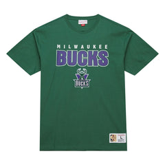 Milwaukee Bucks Hardwood Classics Throw It Back Premium T-Shirt - Green online