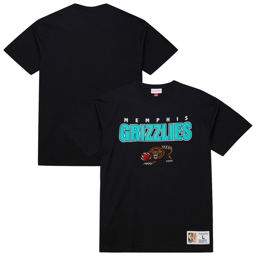 Memphis Grizzlies Hardwood Classics Throw It Back Premium T-Shirt - Black online
