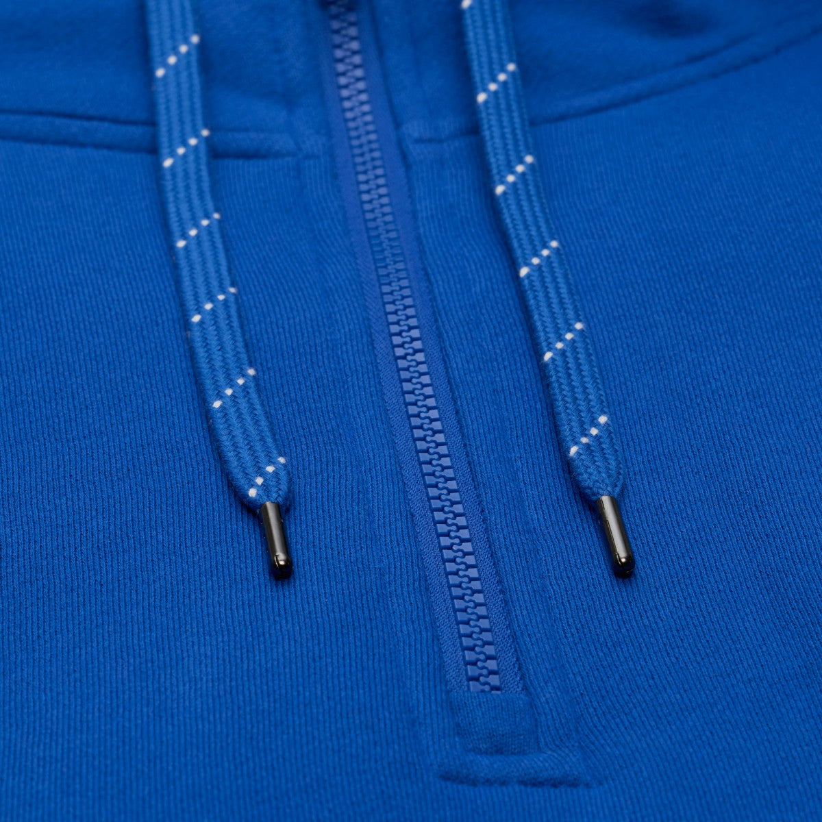 New York Knicks Throw It Back Quilted Fleece Quarter-Zip Hoodie - Blue cheap