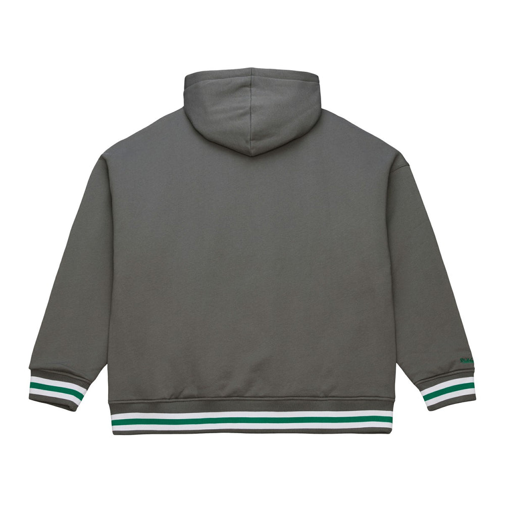 Milwaukee Bucks Throw It Back Quilted Fleece Quarter-Zip Hoodie - Gray sale