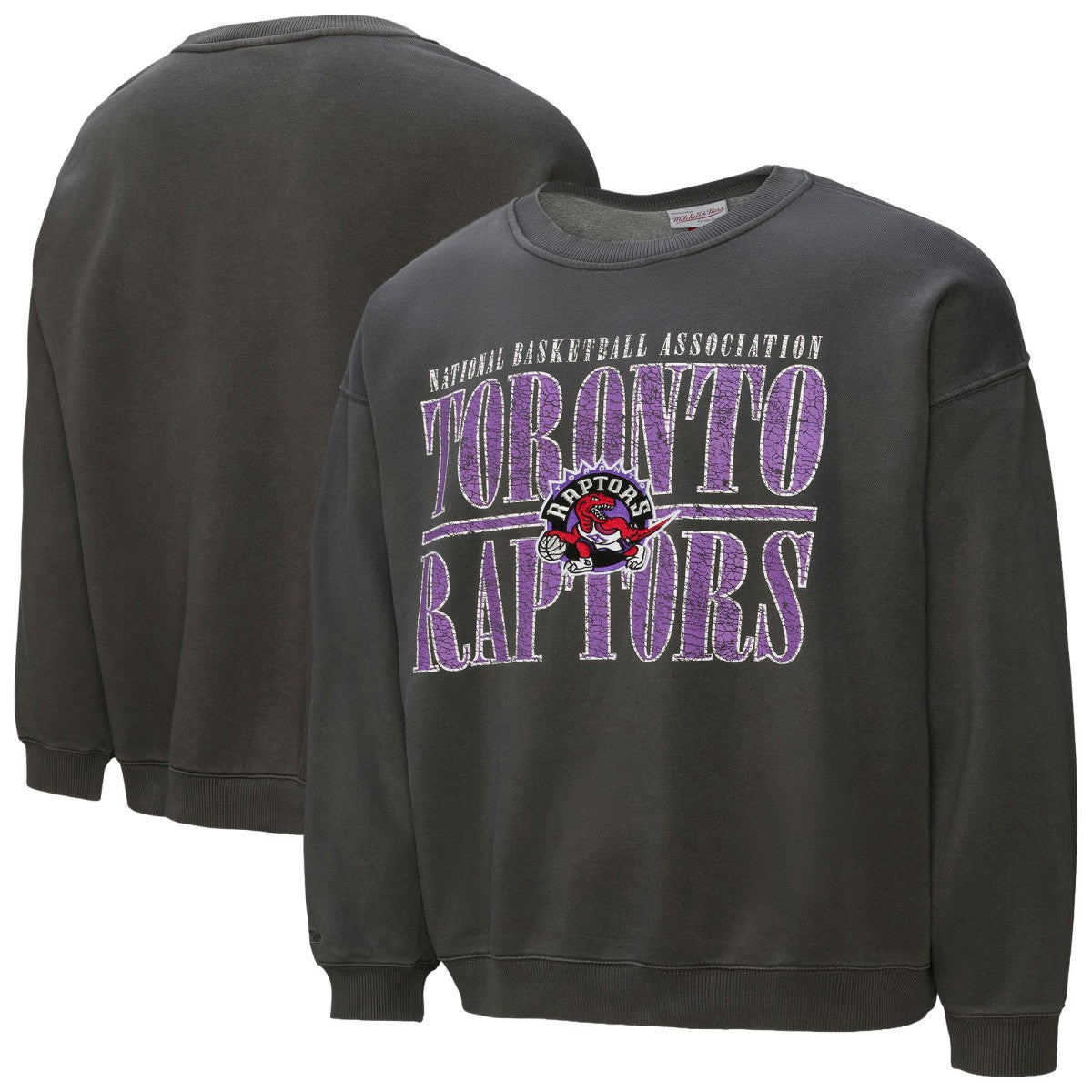 Toronto Raptors NBA Downtown Collection Fleece Sweatshirt - Black discount