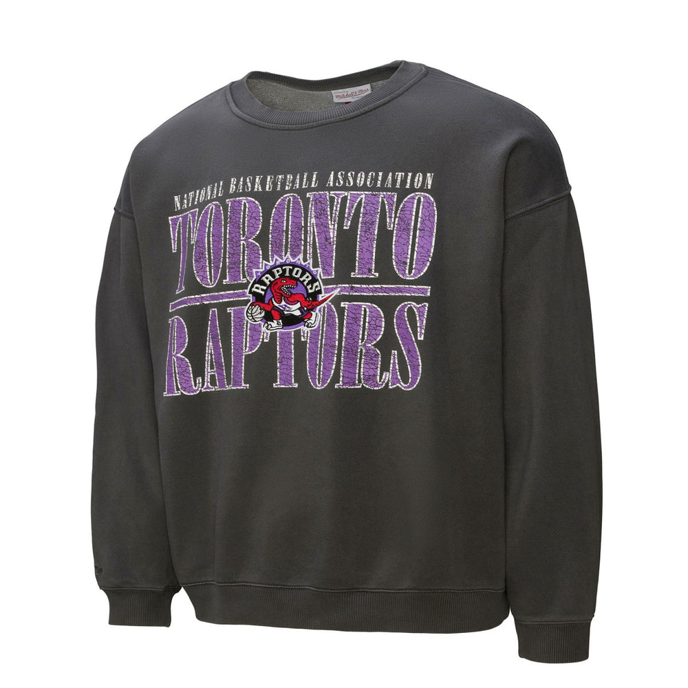 Toronto Raptors NBA Downtown Collection Fleece Sweatshirt - Black discount