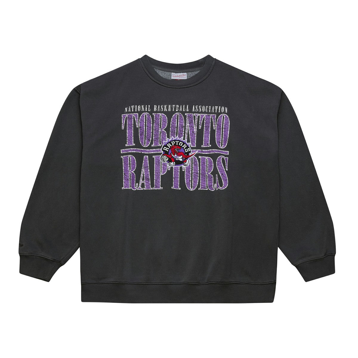 Toronto Raptors NBA Downtown Collection Fleece Sweatshirt - Black discount