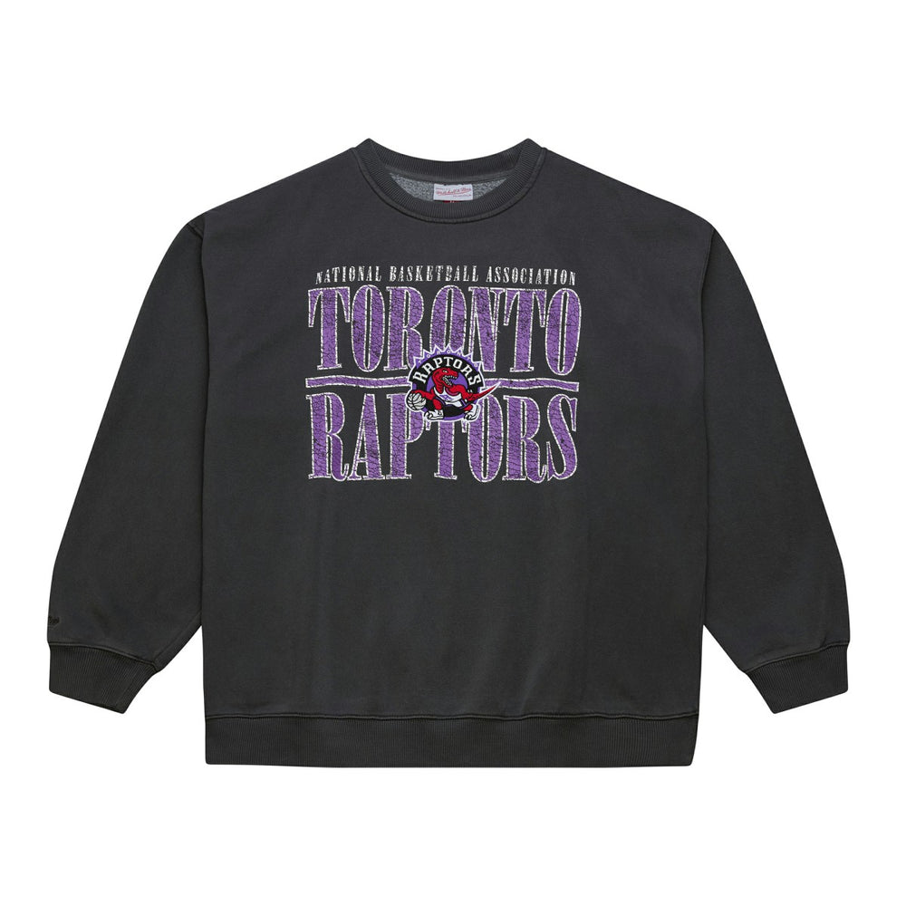 Toronto Raptors NBA Downtown Collection Fleece Sweatshirt - Black discount