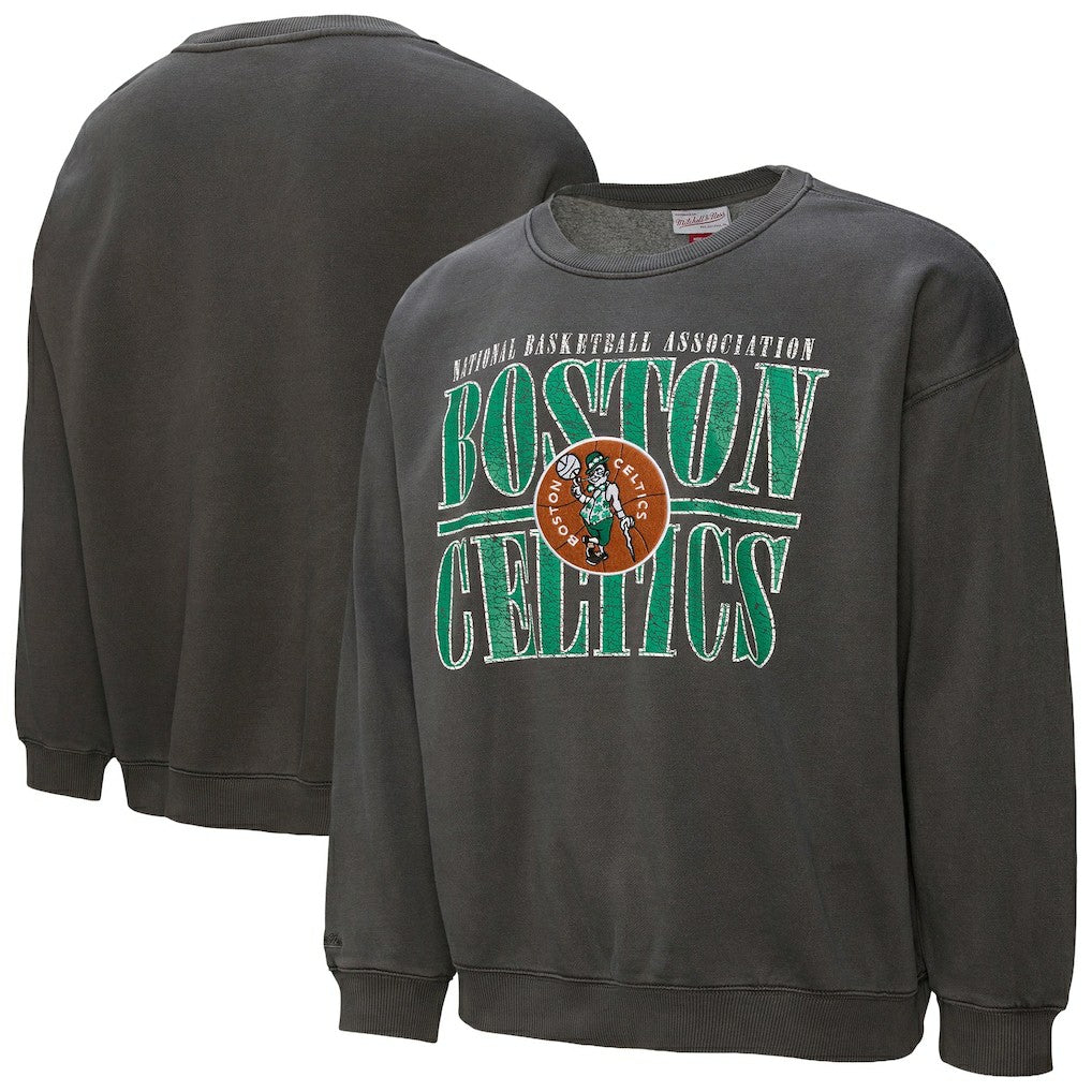 Boston Celtics NBA Downtown Collection Fleece Sweatshirt - Black sale