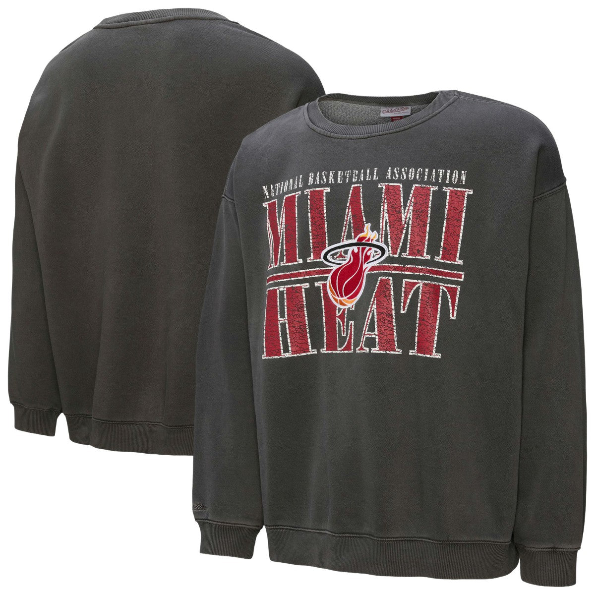 Miami Heat NBA Downtown Collection Fleece Sweatshirt - Black cheap