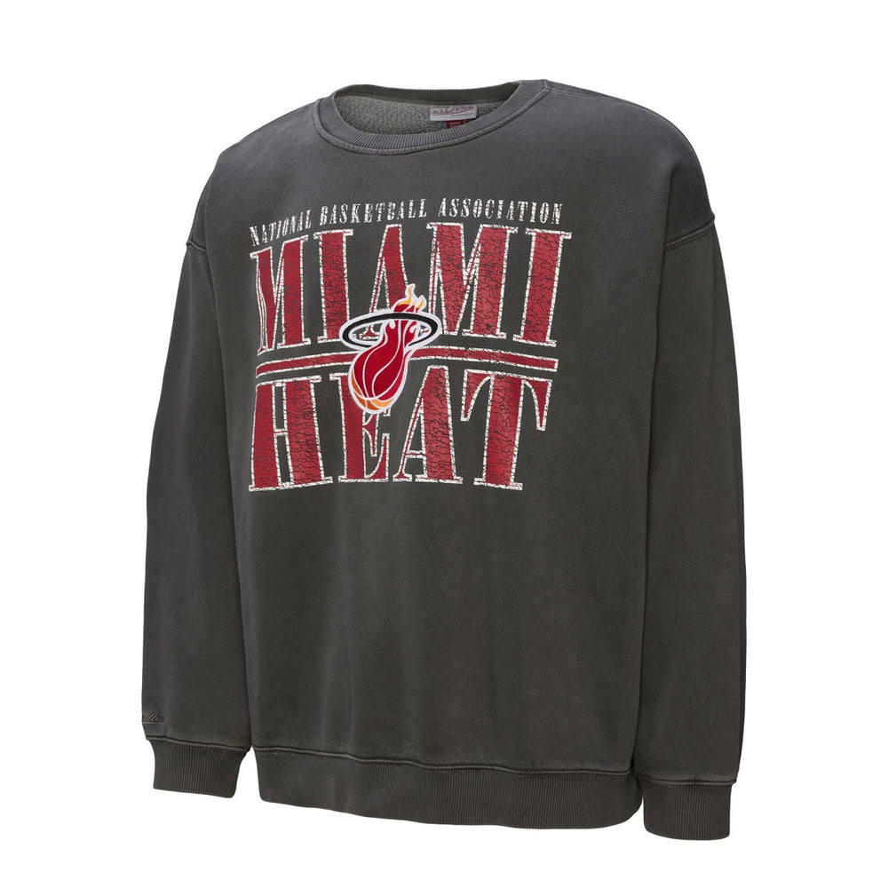 Miami Heat NBA Downtown Collection Fleece Sweatshirt - Black cheap