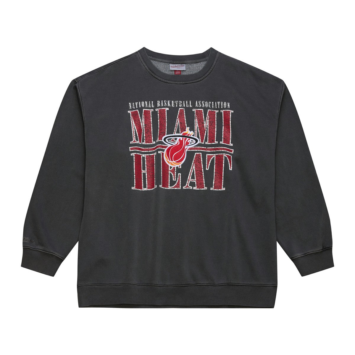 Miami Heat NBA Downtown Collection Fleece Sweatshirt - Black cheap