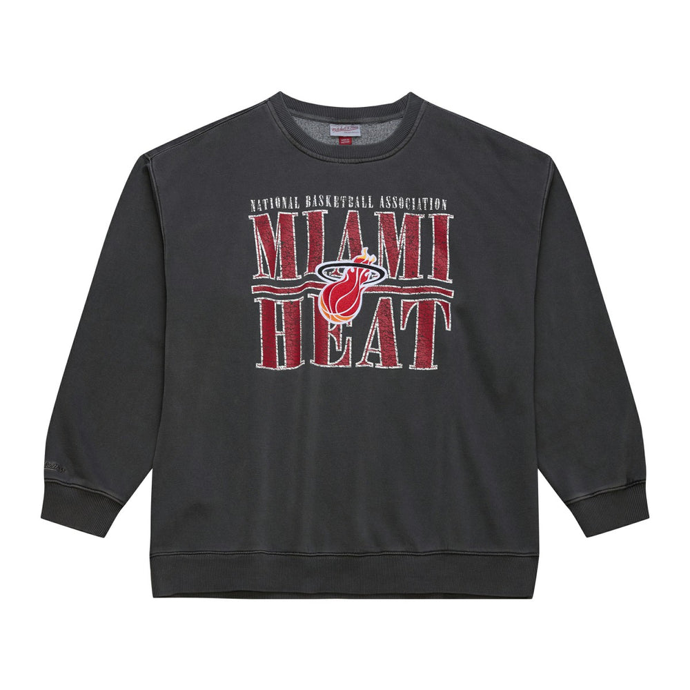 Miami Heat NBA Downtown Collection Fleece Sweatshirt - Black cheap