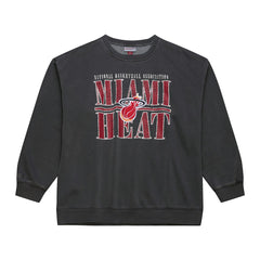 Miami Heat NBA Downtown Collection Fleece Sweatshirt - Black cheap