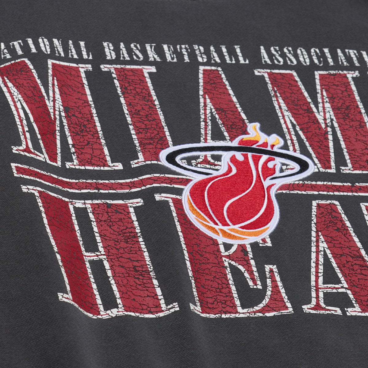 Miami Heat NBA Downtown Collection Fleece Sweatshirt - Black cheap