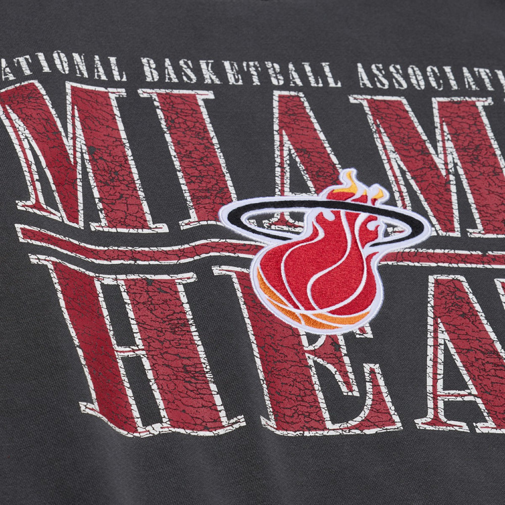 Miami Heat NBA Downtown Collection Fleece Sweatshirt - Black cheap
