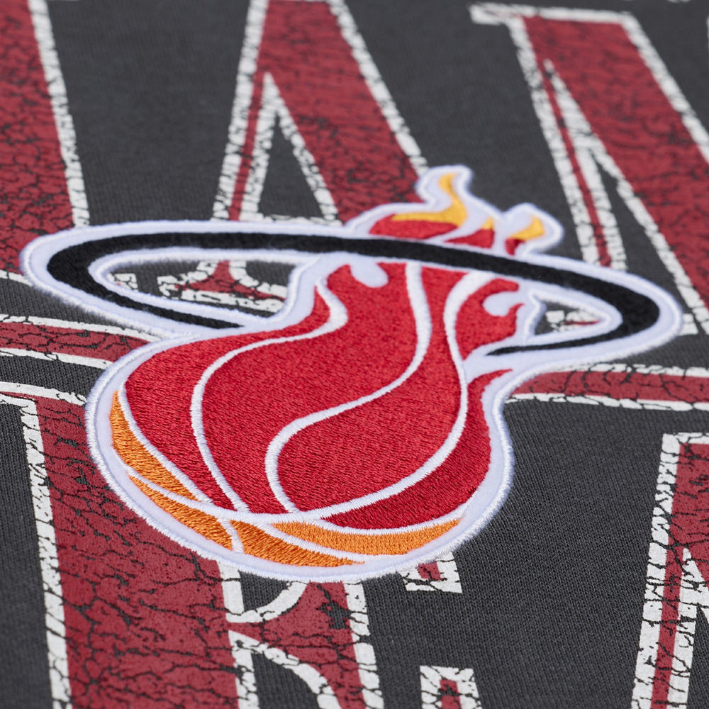 Miami Heat NBA Downtown Collection Fleece Sweatshirt - Black cheap