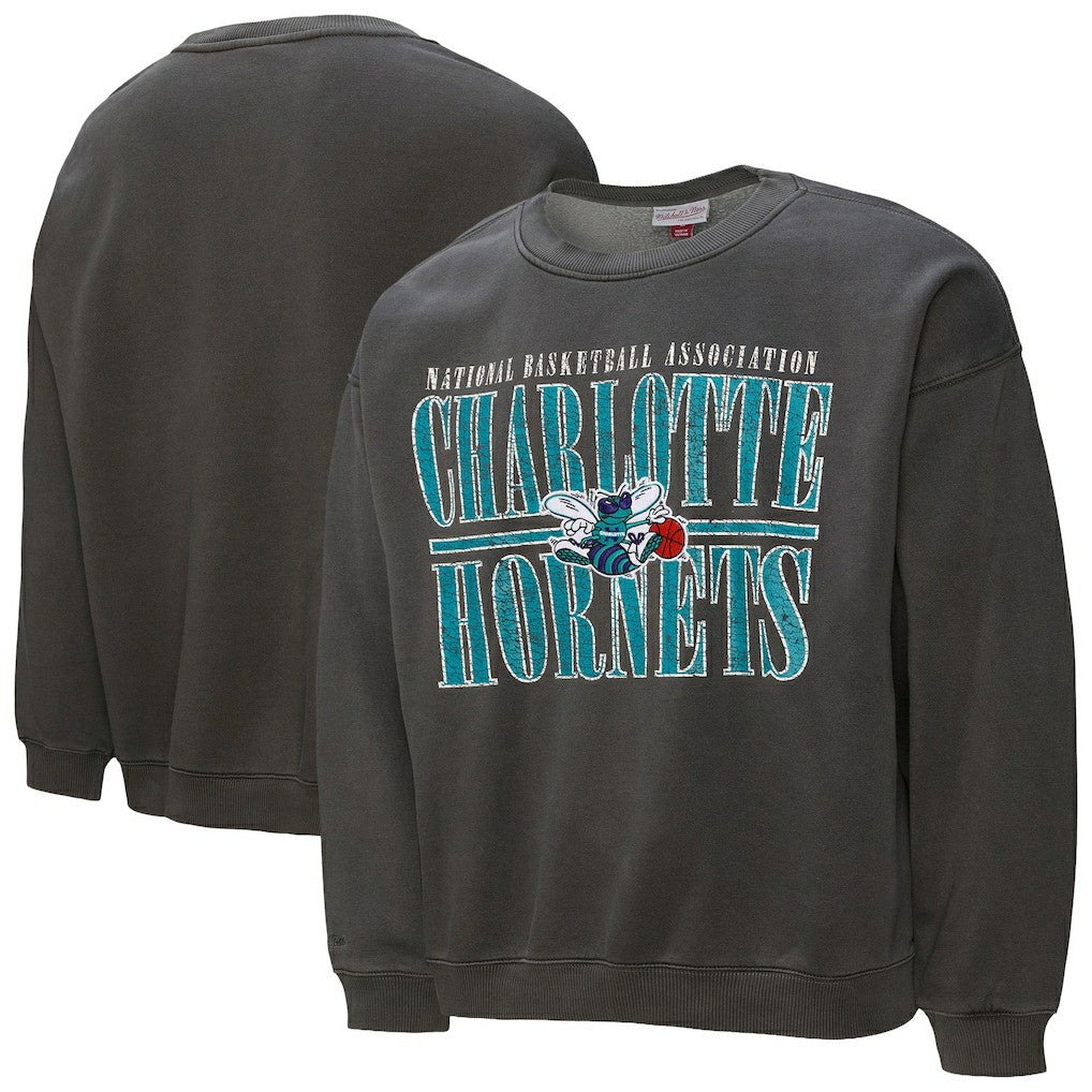 Charlotte Hornets NBA Downtown Collection Fleece Sweatshirt - Black for sale