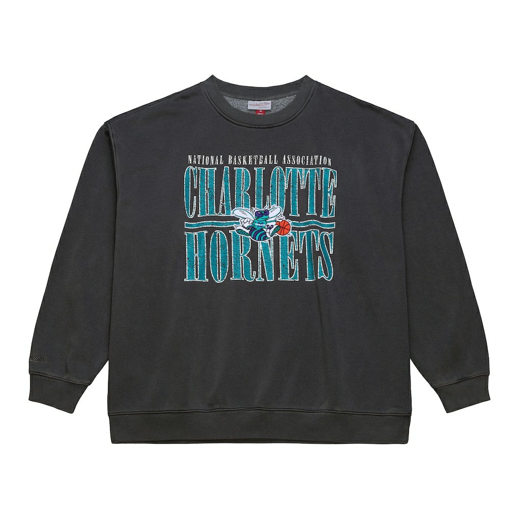 Charlotte Hornets NBA Downtown Collection Fleece Sweatshirt - Black for sale