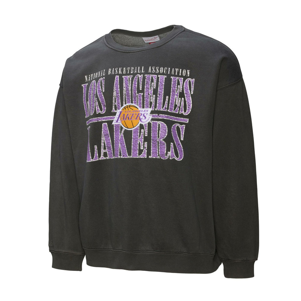 Los Angeles Lakers NBA Downtown Collection Fleece Sweatshirt - Black cheap