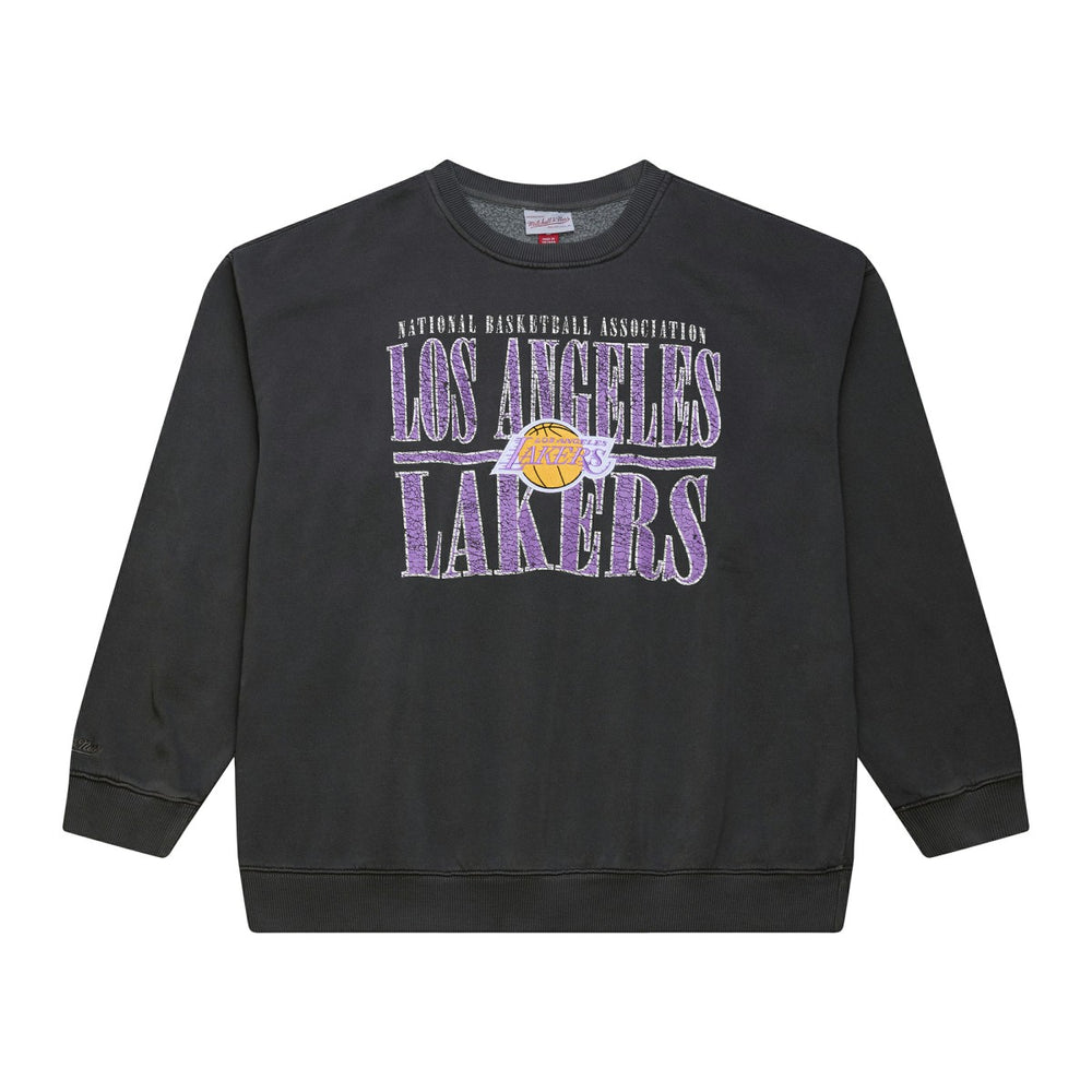 Los Angeles Lakers NBA Downtown Collection Fleece Sweatshirt - Black cheap
