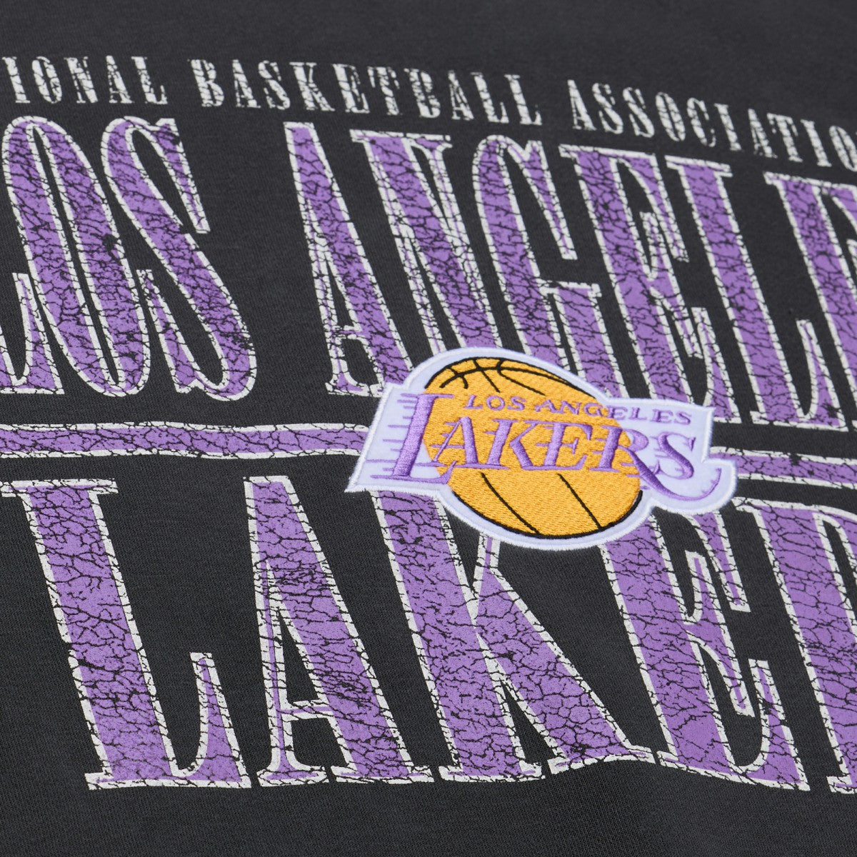 Los Angeles Lakers NBA Downtown Collection Fleece Sweatshirt - Black cheap