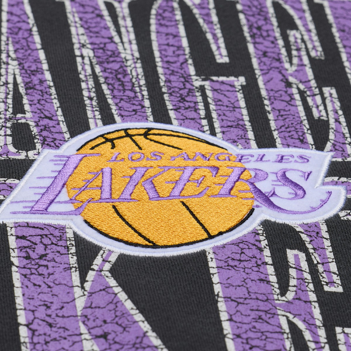 Los Angeles Lakers NBA Downtown Collection Fleece Sweatshirt - Black cheap