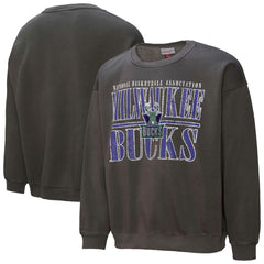 Milwaukee Bucks NBA Downtown Collection Fleece Sweatshirt - Black for sale