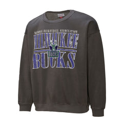 Milwaukee Bucks NBA Downtown Collection Fleece Sweatshirt - Black for sale