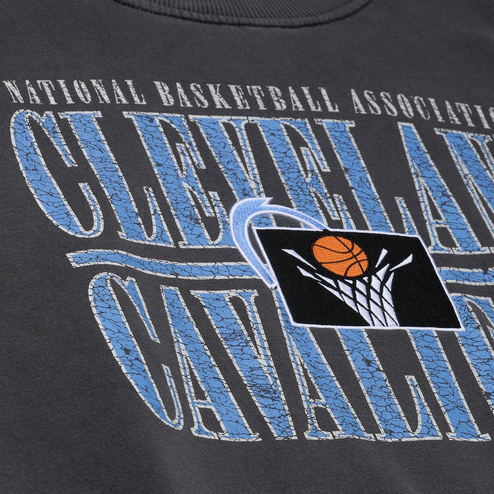 Cleveland Cavaliers NBA Downtown Collection Fleece Sweatshirt sale - Black on sale