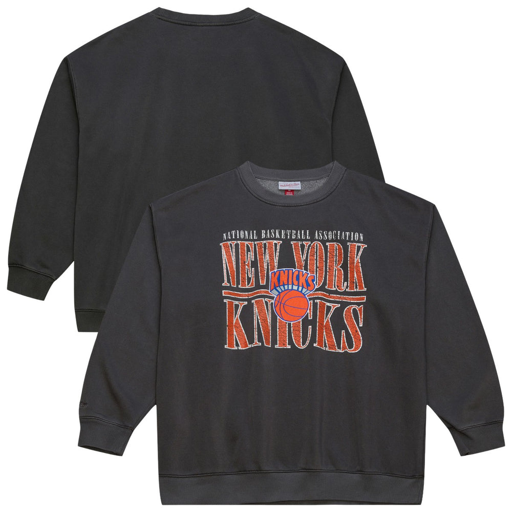 New York Knicks NBA Downtown Collection Fleece Sweatshirt - Black shop