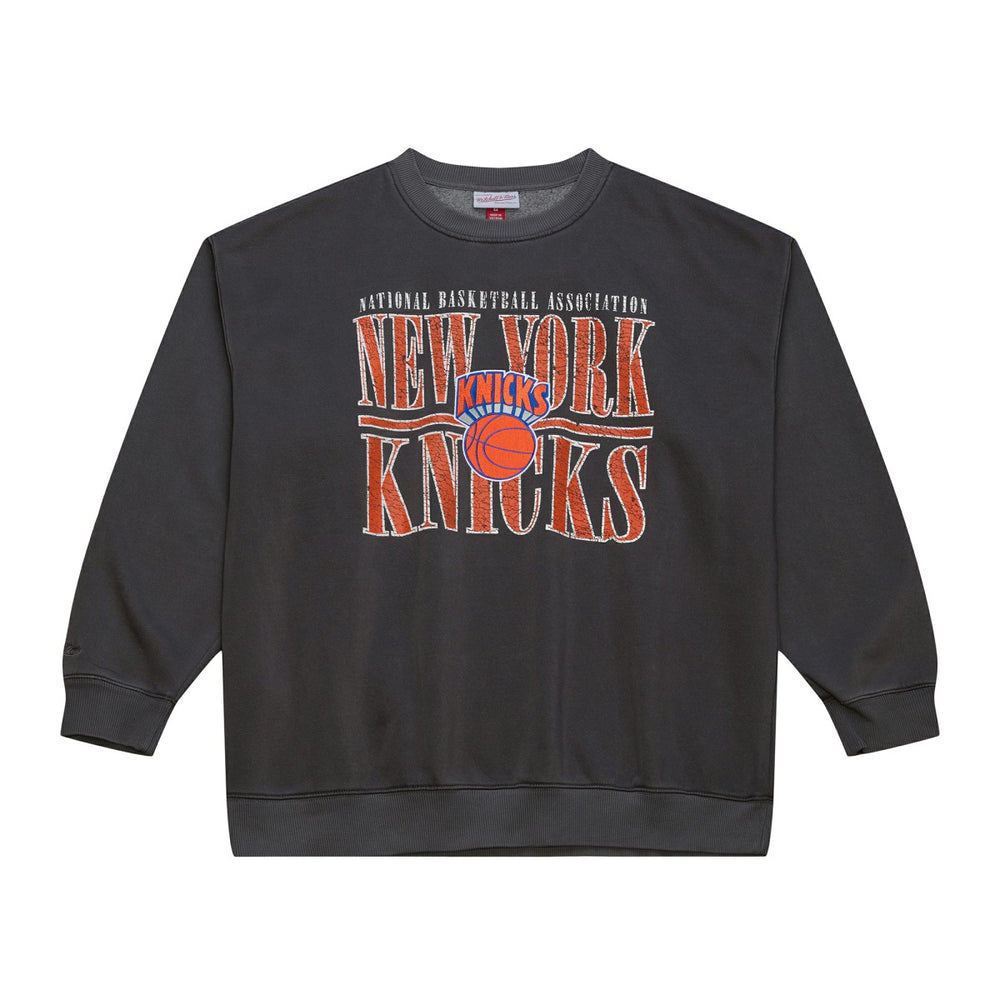 New York Knicks NBA Downtown Collection Fleece Sweatshirt - Black shop