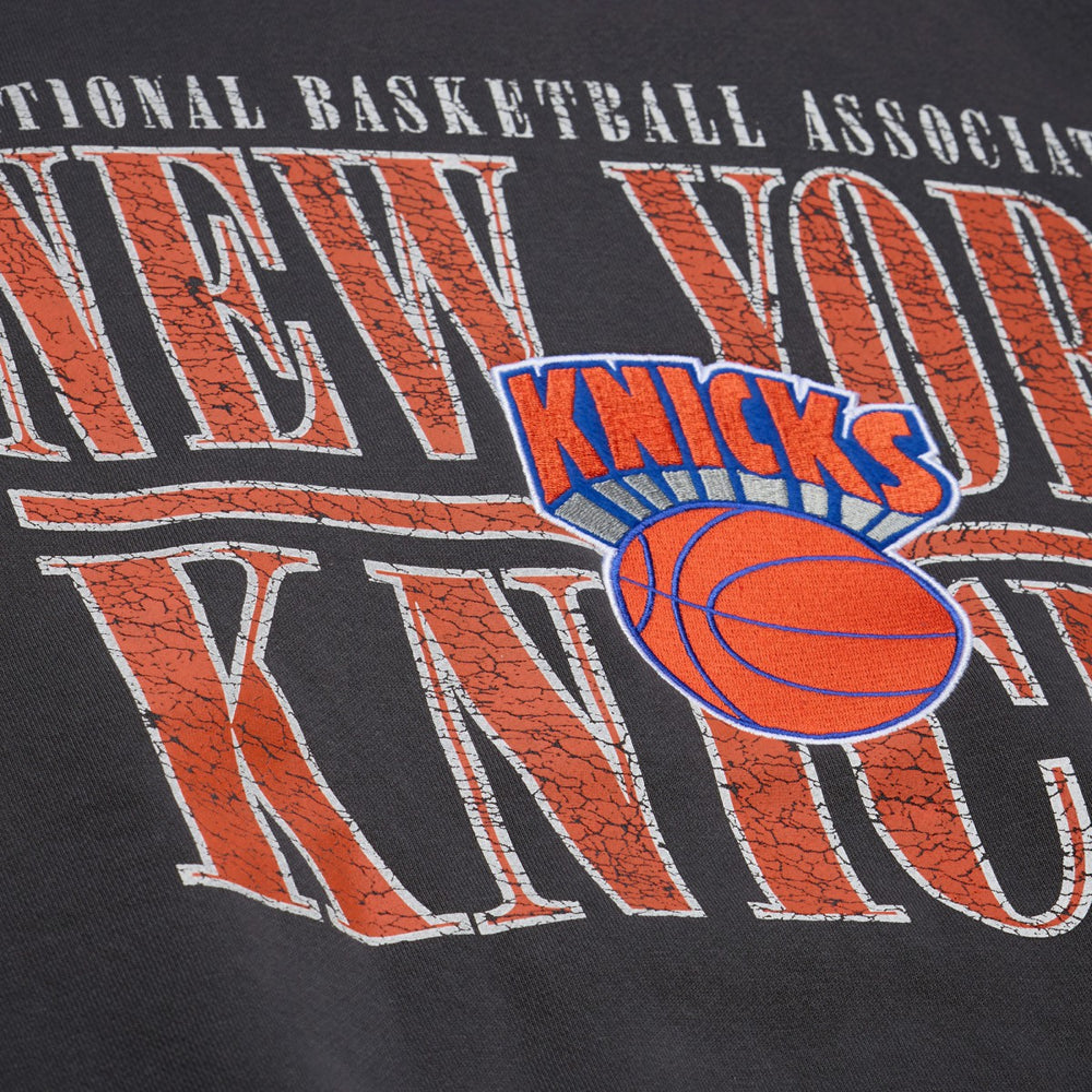 New York Knicks NBA Downtown Collection Fleece Sweatshirt - Black shop