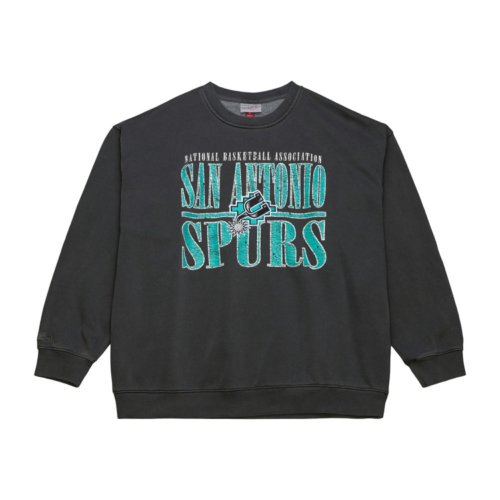 San Antonio Spurs NBA Downtown Collection Fleece Sweatshirt - Black discount