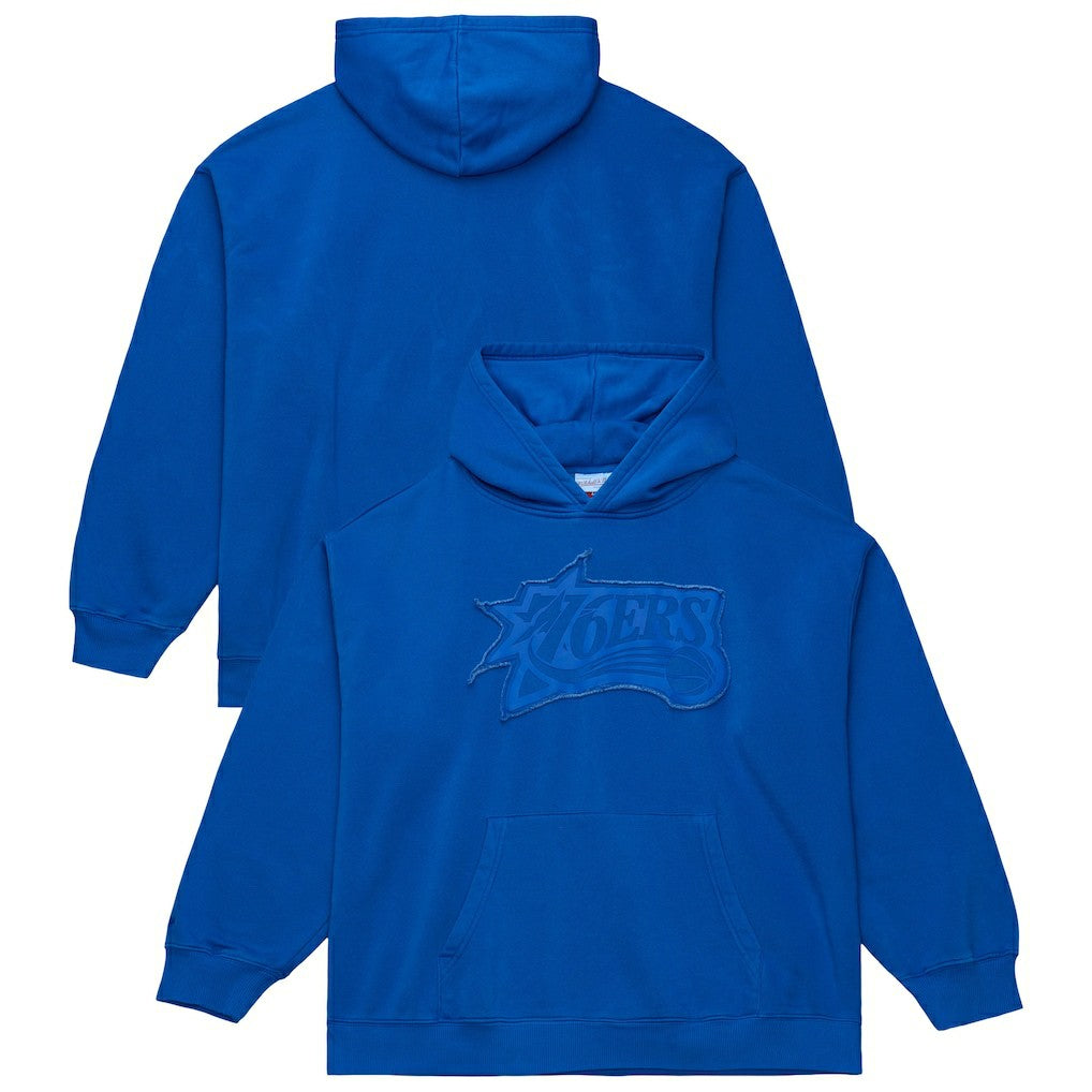 Philadelphia 76ers Downtown Collection Fleece Hoodie - Royal online
