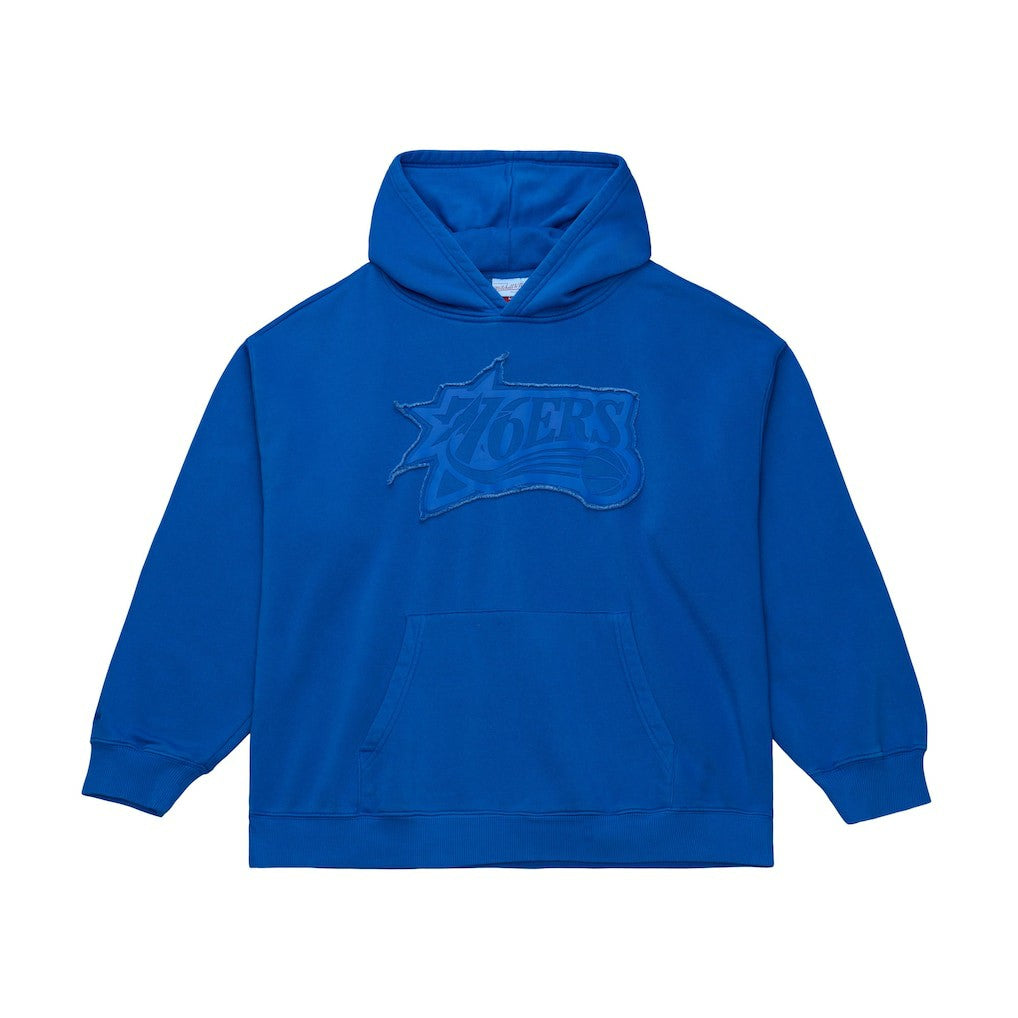 Philadelphia 76ers Downtown Collection Fleece Hoodie - Royal online