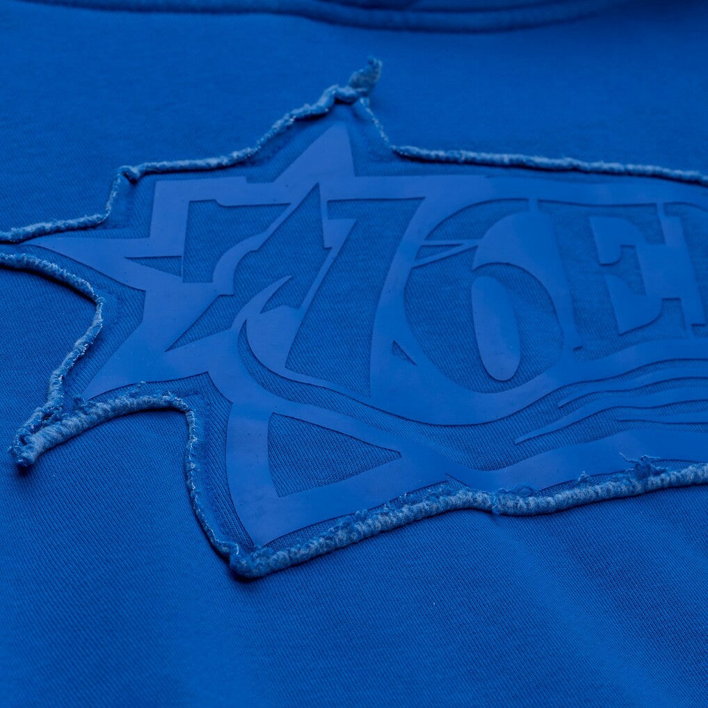 Philadelphia 76ers Downtown Collection Fleece Hoodie - Royal online