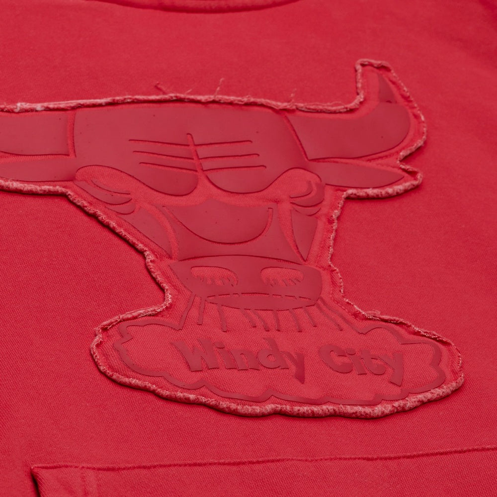 Chicago Bulls Downtown Collection Fleece Hoodie sale - Maroon discount