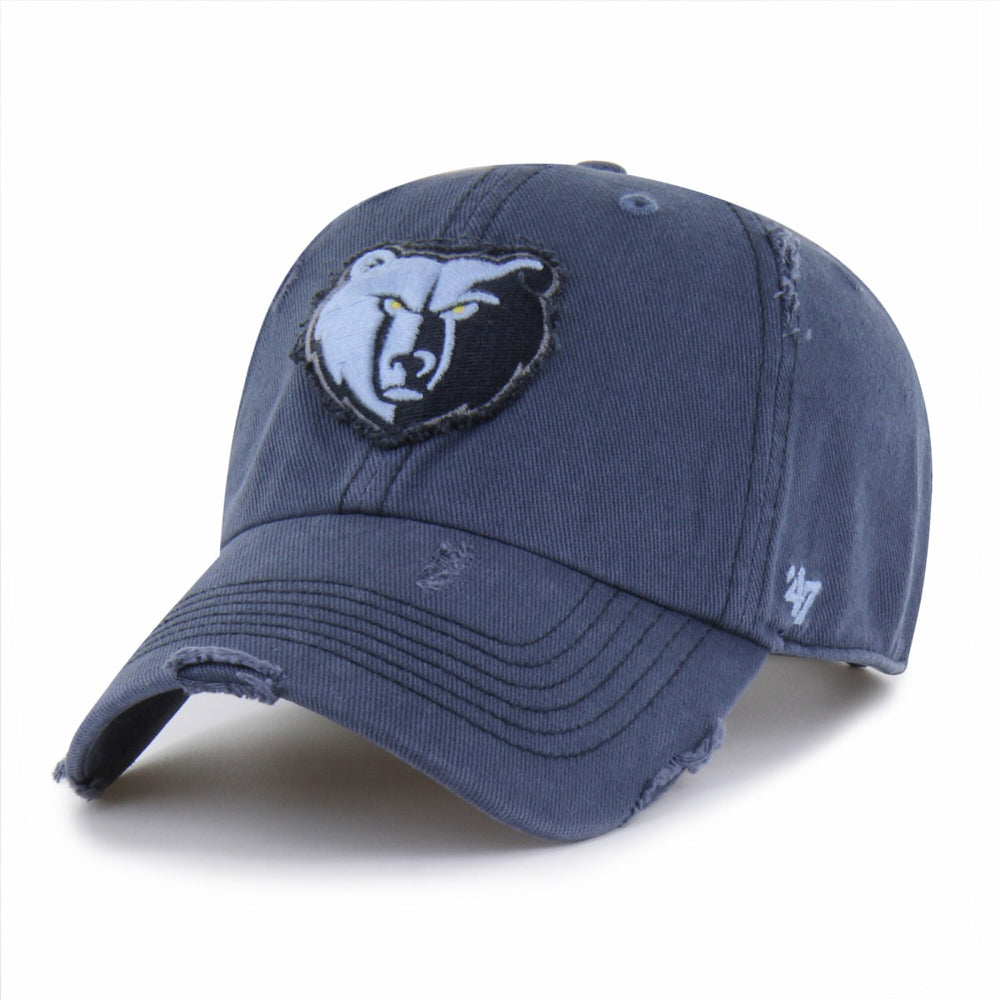 Memphis Grizzlies '47 Weathered Clean Up Adjustable Hat - Navy discount