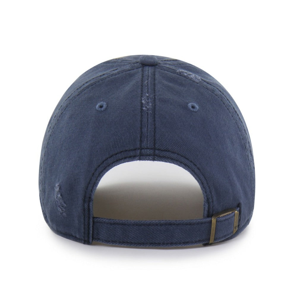 Colorado Avalanche '47 Weathered Clean Up Adjustable Hat - Navy Hats