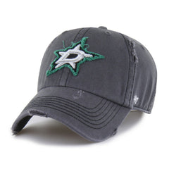 Dallas Stars '47 Weathered Clean Up Adjustable Hat - Charcoal Hats