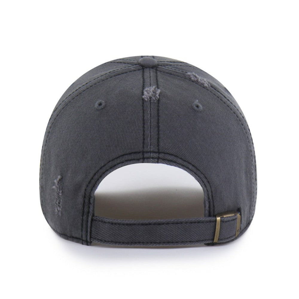Philadelphia Flyers '47 Weathered Clean Up Adjustable Hat - Charcoal Hats