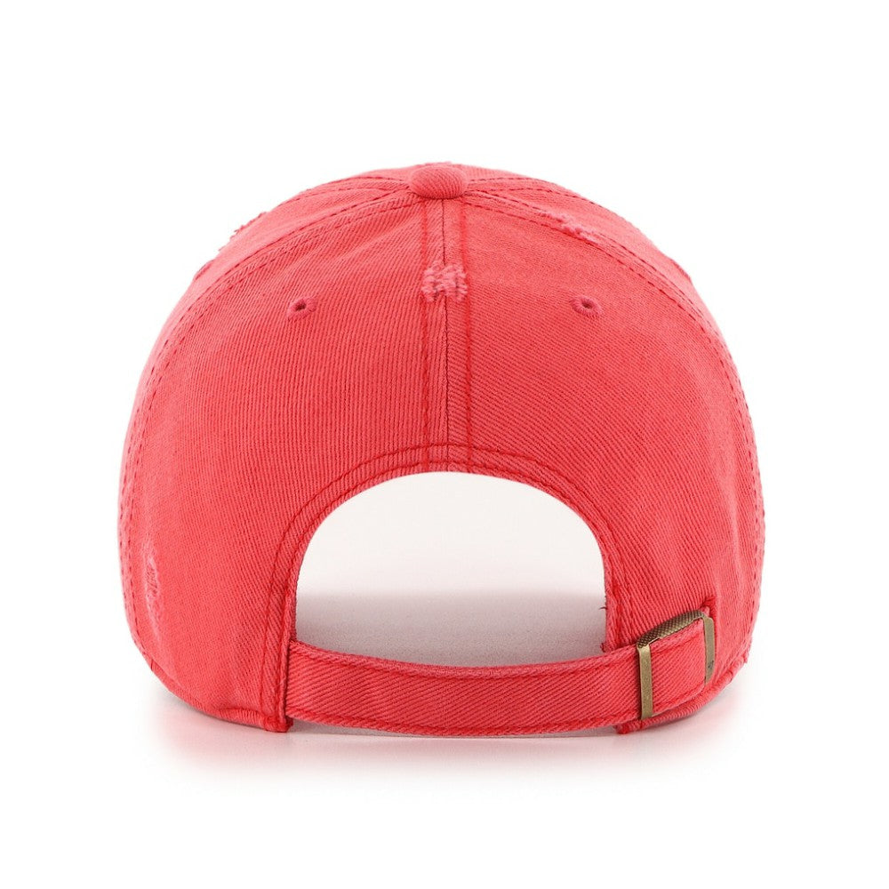 Detroit Red Wings '47 Weathered Clean Up Adjustable Hat - Red Hats
