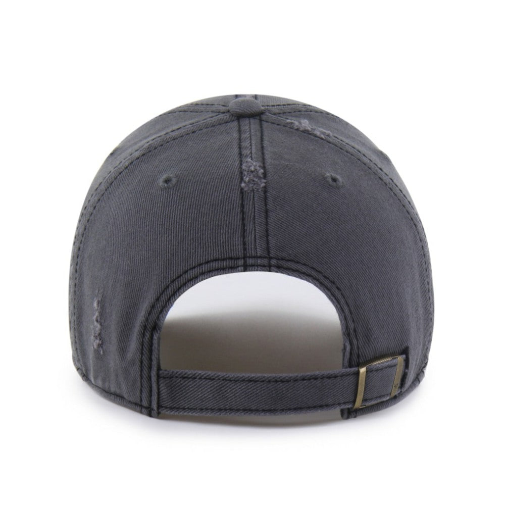 New Jersey Devils '47 Weathered Clean Up Adjustable Hat - Charcoal Jerseys