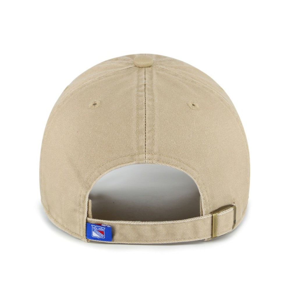 New York Rangers '47 Logo Clean Up Adjustable Hat - Khaki Hats