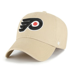 Philadelphia Flyers '47 Logo Clean Up Adjustable Hat - Khaki Hats