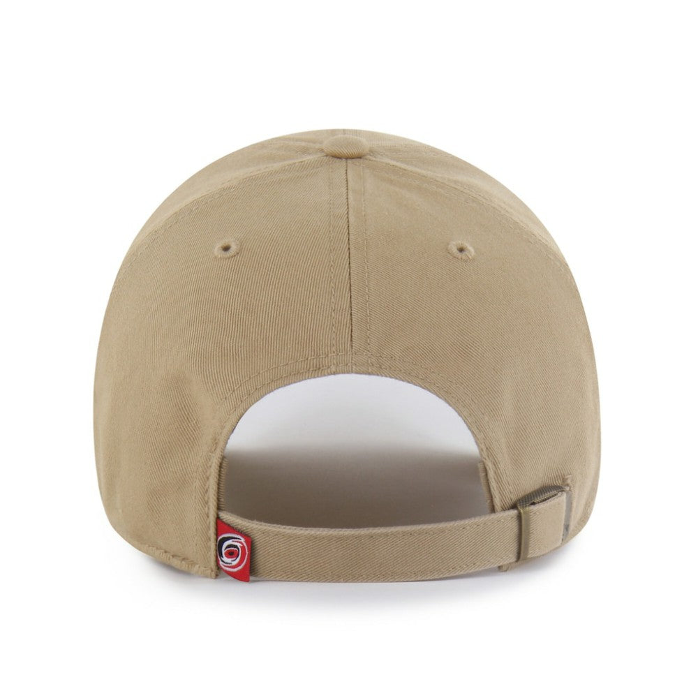 Carolina Hurricanes '47 Logo Clean Up Adjustable Hat - Khaki Hats