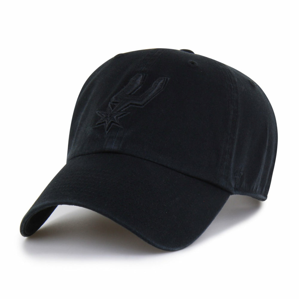 San Antonio Spurs '47 Black on Black Clean Up Adjustable Hat online
